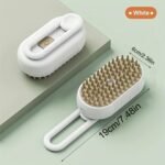 Steamy Cat Brush, 3 In 1 Cat Steamy Brush, Cat Brush Massaging Comb, Usb Recharging Pet Grooming Comb - For Removing Loose Hair & Massaging, Steamy Dog Brush, Suitable For All Cats & Dogs, Suitable For Daily Grooming - Perfect Gift For Pet Lovers - Image 3