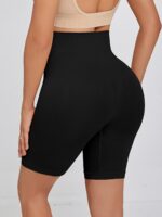 High-Waist Tummy Control Shapewear Shorts For Women - Seamless, Anti-Slip Safety Underwear With High Support, No-See-Through Design, And Smooth Texture For A Flattering Look, Everyday Underwear | Seamless Shapewear | Glossy Finish Shorts, High Waist Tummy Control Shapewear - Image 3