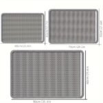 Household Cat Litter Mat Cat Litter Box Anti-Splash Mat Extra Large Double-Layer Filter Anti-Leaking Out Control Sand Mat Pet Cat Supplies - Image 6