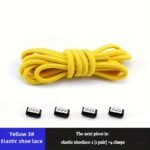 1 Pair Spandex Elastic Semicircle Shoelaces, No-Tie Quick Laces For Sneakers And Shoes - Image 16
