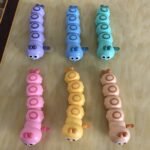 1Pc/2Pcs/3Pcs Caterpillar Toys, Sensory Toys, Parent Child Interactive Toys, Holiday Gifts For Kids, Party Favors (Random Rotation Handle), Interactive Play, Sensory Play, Durable Plastic, Sturdy Construction, Interactive Toy, Party Favor Pack - Image 10