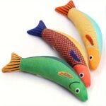 1/2Pcs Cat Toy Saury Fish, Crinkle Sound Toys Soft And Durable, Interactive Cat Kicker Toy For Indoor Exercise - Image 10