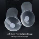1/3 Pair Silicone Transparent Breast Lift Patches - Invisible Lift & Sagging Prevention With Gathered Upper Support, Latex-Enhanced Adhesion For Wedding Dresses & Fashion Bras, Hand Washable, All Light Beige Tones, Breast Lift Tape, Formal Dress Accessory, Discreet Undergarment, Lightweight Lift Tape