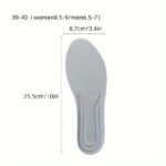 Ultra-Soft Shock-Absorbing Insoles For Men & Women - Breathable, Full Coverage Eva Material - Image 6