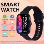 1.83-Inch Multifunctional Smartwatch Suitable For Men And Women - Wireless Call/Text Message Reminder, Multiple Sports Modes, Remote Camera And Music Playback, Long-Term Sitting Reminder, Metal Body With Silicone Strap, Perfect Holiday Gift