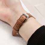 Ultra-Thin Synthetic Leather Strap For Apple Watch Strap 38Mm,40Mm,41Mm,42Mm,44Mm,45Mm, 46Mm,49Mm,Superfiber Pu Synthetic Leather,For Iwatch Series 11/10/9/8/7/6/5/4/3/2/1/Ultra/Se - Image 14