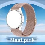 1Pc 20Mm Braided Bands Compatible With Samsung Galaxy Watch 6/5/4 40Mm 44Mm/Watch 5 Pro 45Mm/Watch 6/4 Classic 43Mm 47Mm 42Mm 46Mm/Active 2/Active/Watch 3 41Mm, Elastic Stylish Release Bands - Image 20