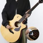 1Pc Qijistar 2-In-1 Guitar & Ukulele Tuner And Pick Combo With Digital Display, 12-Tone Equal Temperament, Portable Tuner With Built-In Pick - Compatible With Acoustic/ Guitars, Bass, Ukuleles - Ideal For Beginners & Professionals - Compact & User-Friendly Design With Clear Display & One-Touch Operation - Image 4
