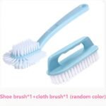 5-In-1 Durable Shoe Brush: Plastic Material For Efficient Cleaning - Image 9