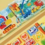 Interactive Busy Book For Youngsters 3+ | Colorful Educational Paperback With "Gel Vehicle" Theme | Enhances Cognitive & Logical Skills | Features Vibrant Illustrations & Engaging Activities, Educational Toys For Winter - Image 10