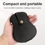 Guitar Pick Storage Pouch - A Guitar-Shaped Case That Can Hold 18 Guitar Picks, Easy To Carry. - Image 6