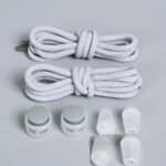 Trendy All-Match Shoe Laces With Buckle Fixing Artifact, Colorful Elastic Laces That Don'T Need To Be Tied, Lazy People'S Laces That Don'T Need To Be Tied, 8Pcs Set, Elastic, Shoe Laces - Image 25