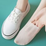 5 Pairs Women'S Summer Boat Socks - Lightweight Breathable Non-Slip No-Show Ankle Socks With Reinforced Heel, Cute Solid Color For Daily Wear & Holiday Gifts, Minimalist Design, Comfortable Fit, Lifestyle - Image 2