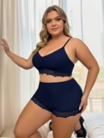 One-Piece Sexy Seamless Bra And American-Style S Underwear Set - Image 10