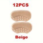 4/8/12Pcs Heel Sticker, Memory Foam, Anti-Drop, High Heel Shoes Heel Anti-Wear Foot Sticker, Big Change Small Artifact, Loafer Shoes, Leather Shoes, Half Size Pad, Change One Size, Half Size, Length 3.51In/9Cm, Width 1.97In/5Cm For Heel - Image 13