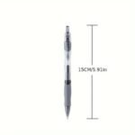 12Pcs Retractable Gel Pen Set Fine Tip, Black Ink, Including 5 Pens And 5 Refills, Perfect For Office, School And Home Use - Image 15