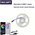 Nbbuff Smart Led Music Sync Light Strip With App & Remote Control, Rgbw Color Changing Lights With Dynamic Effects, Usb-Powered Party Lights For Home, Tv, Bedroom, Christmas, Weddings, Compatible With Alexa/ Assistant, Energy-Efficient Led Lights - Image 3