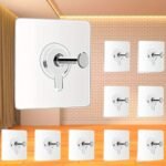 10Pcs Self-Adhesive Wall Hooks, 5.9Kg Capacity, No Nails Needed For Hanging Pictures & More - Image 3