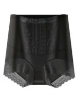 High Waist Lace Stitching Shapewear Panties, Comfy Seamless Tummy Control & Butt Lifting Shaper, Women'S Lingerie & Shapewear - Image 6
