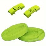 Easy-Clip No-Tie Elastic Shoelaces For Men & Women - 1 Pair, Durable Polyester & Spandex, Hassle-Free Sneaker Laces - Image 21