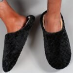 Women'S Plush Indoor Slippers, Warm & Cozy Closed Toe Non Slip Shoes, Home Mute Slippers - Image 10