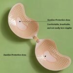 4Pcs Women?S Backless Self-Adhesive Strapless Bras - Push-Up Invisible Under Clothes, Breathable Anti-Sagging With Adjustable Straps & Textured Comfort Panels For Daily Wear, Workouts, Special Occasions (Beige/Black), Strapless Push Up Bra, Seamless Undergarment, Smooth Finish, Secure Adhesion, Nipple Cover, Workout Enthusiasts - Image 2
