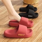 Women'S Summer Slippers - Solid Color Elegant, Comfortable For All Seasons, Round Toe|Simple|Non-Slip|Quick-Drying|Platform Soles|Comfortable, Eva Durable Insoles And Soles, Casual Daily Wear, Suitable For Beach Holiday Trips, Unisex Beach Sandals - Image 4