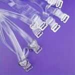10Pcs Invisible Adjustable Tpu Bra Straps With Metal Clasps, Solid Color Non-Textile Bra Accessories For Women - Image 9