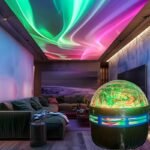 Northern Lights Led Atmosphere Projection Lamp Rgb Remote Control, Galaxy Star Projector, Bedroom Night Light Projector, Star Projector, Adult Room Decoration, Home Theater, Ceiling, Gift Decoration, Camping, Wedding Decoration, Magical Projection Lamp Gifts, Holiday Party, Home Decor, Christmas Gift, Best For Christmas - Image 7