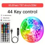 40M-131Ft Led Strip Lights Infrared Remote Rgb Lighting Decorationg Living Room Atmosphere Light Ribbon Flexible Lamp Decor String, Usb Powered, Ideal For Tv Background, Bedroom Ambiance & Party Decorations Halloween Christmas Birthday Gifts - Image 8