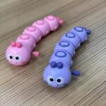 1Pc/2Pcs/3Pcs Caterpillar Toys, Sensory Toys, Parent Child Interactive Toys, Holiday Gifts For Kids, Party Favors (Random Rotation Handle), Interactive Play, Sensory Play, Durable Plastic, Sturdy Construction, Interactive Toy, Party Favor Pack - Image 15