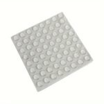 50/100Pcs Self-Adhesive Door Stop Rubber Shock Absorber Buffer Cabinet Bumper Silicone Furniture Mat Cushion Protective Pad - Image 11