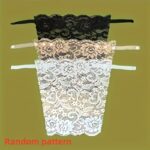 3Pcs Elegant Floral Bra Inserts, Polyamide Woven Lace Shield Pads, Anti-Glare Comfortable Lingerie Enhancers For Women, Solid Color Bra Accessories - Image 3