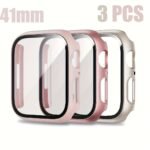 3Pcs Sports & Casual Protective Case Set For Apple Watch, Full-Body Shockproof Scratch-Resistant Hard Pc Cover With 9H Tempered Glass Screen Protector, Compatible With Apple Watch 38/42/40/44/41/45/46Mm, Ultra/Series 11/10/9/8/7/6/5/Se/4 - Image 13
