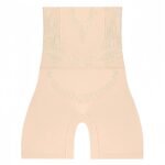 1Pc Women'S High-Waist Tummy Control Shapewear, Butt Lifting Slimming Sports Postpartum Underwear, Comfortable Seamless Fitness Panties, Polyester 100% Solid Casual Style, 108Gsm Inside Lining - Image 5