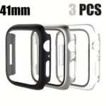 3Pcs Sports & Casual Protective Case Set For Apple Watch, Full-Body Shockproof Scratch-Resistant Hard Pc Cover With 9H Tempered Glass Screen Protector, Compatible With Apple Watch 38/42/40/44/41/45/46Mm, Ultra/Series 11/10/9/8/7/6/5/Se/4 - Image 19