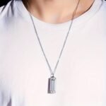1Pc Mini Harmonica Necklace, 4-Hole 8-Note, Playable Melody, Multi-Color Options, Metal Polished Finish, Beginner Instrument, Ideal Christmas & Spring Festival Gift, No Bag Included - Image 6