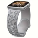 Leopard Engraved Band Compatible With Iwatch Band 38Mm 40Mm 41Mm 42Mm 44Mm 45Mm 49Mm, Waterproof Cheetah Sport Silicone Wristbands Replacement For Iwatch Series 8 7 6 5 4 3 2 Se - Image 26