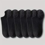 3 Pairs/6 Pairs/12 Pairs Women'S Multi-Color Boat Socks, Plain And Colorful Minimalist Trendy Cute Open-Toe Socks Suitable For Daily Use - Image 4