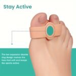 2Pcs Soft Gel Toe Separators With 2 Loops - Comfortable Silicone Toe Spacers For Daily Ues, Yoga And Everyday Relaxation - Flexible Durable And Reusable Design - Toe Spreaders For Foot Care, Ideal For Men & Women - Applicable To All Kinds Of Shoes - Image 6
