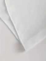 Elegant White Chiffon Shawl Cardigan For Women | Open Front, Short Sleeve | Semi-Sheer Polyester Top | Lightweight & Breathable | Perfect For Spring/Summer Layering | Versatile Fashion Accessory, Summer Layering Piece | Modern Minimalist | Sleek Fabric, Lightweight Cardigan - Image 5