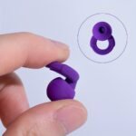 1 Pair Reusable Silicone Ear Plugs With Storage Case - Comfortable For Concerts, Sleep, Focus, And Travel - Image 2