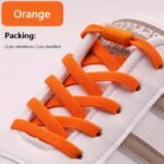 No-Tie Shoelas With Elastic Lace Replacement & Metal Buckle - Quick-On Lazy Laces For Sneakers, Boots, Sneakers - Elastic Closure, Secure Fastening - Compatible With Most Shoe Types - Ideal For Busy People, Travel, Elderly/ - (Shoes Not Included), Shoe Laces For Sneakers - Image 9