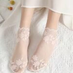 3Pairs Summer Thin Lace Short Women'S Socks Suitable For Sizes 36-39 - Image 9
