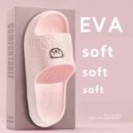1 Pair Unisex Eva Slippers - Casual Solid Color Slip-On Slides For Summer Indoor Bathroom Shower, Soft Anti-Slip Sole Sandals With Hand Washable Inner & Insole - Image 5
