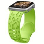 Leopard Engraved Band Compatible With Iwatch Band 38Mm 40Mm 41Mm 42Mm 44Mm 45Mm 49Mm, Waterproof Cheetah Sport Silicone Wristbands Replacement For Iwatch Series 8 7 6 5 4 3 2 Se - Image 33