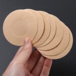 20Pcs/50Pcs/100Pcs Disposable Nipple Patch Anti-Bump Sticker Summer Anti-Walking Patch Invisible Breathable Anti-Allergic Chest Patch Female Wedding Dress Dance Student Marathon Sports Running Anti-Friction Nipple Patch Summer - Image 4