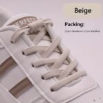 1 Pair Vibrant Elastic No-Tie Shoelaces For Sneakers - Quick & Easy Slip-On Design, Durable Acetate Fiber, Assorted Colors - Image 15