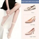 5 Pairs Of Crystal Short Socks, Comfortable, Invisible, Ultra-Thin, Anti-Snagging Crystal Stockings. - Image 2