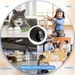 1Pc Wireless Home Security Camera - Rechargeable Lithium Polymer Battery, Dual-Powered, 36V Operating Voltage, Wi-Fi Enabled, Remote Mobile App Viewing, 480P Video, Motion Detection, - Perfect Surveillance Assistant For Home And Office (No Card) - Image 7